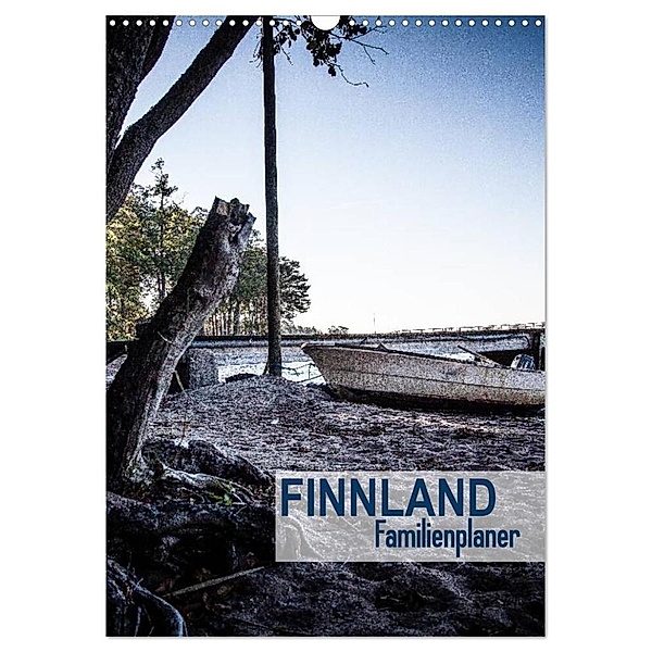 Finnland Familienplaner (Wandkalender 2024 DIN A3 hoch), CALVENDO Monatskalender, Oliver Pinkoss Photostorys