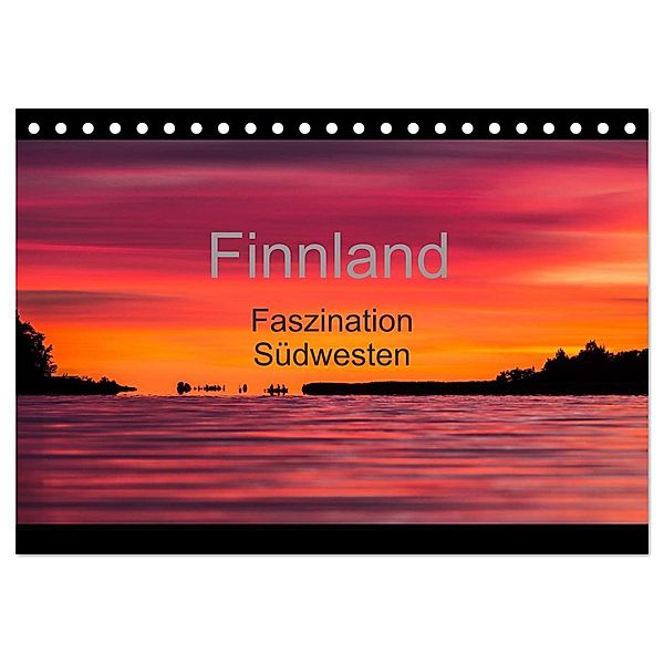 Finnland - Faszination Südwesten (Tischkalender 2024 DIN A5 quer), CALVENDO Monatskalender, Andreas Bininda