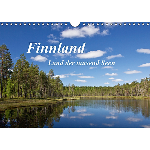 Finnland - Land der tausend Seen (Wandkalender 2019 DIN A4 quer), Anja Ergler