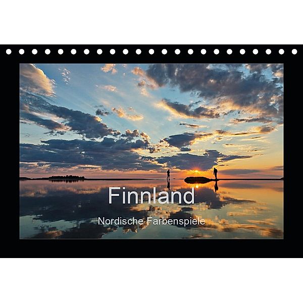 Finnland - Nordische Farbenspiele (Tischkalender 2021 DIN A5 quer), Andreas Bininda
