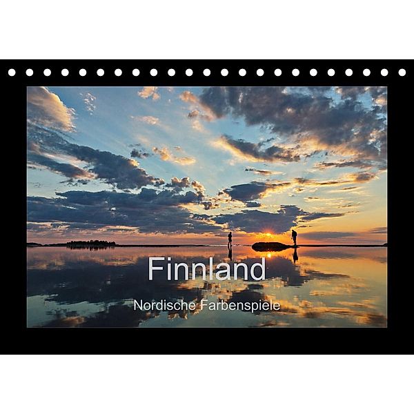 Finnland - Nordische Farbenspiele (Tischkalender 2023 DIN A5 quer), Andreas Bininda