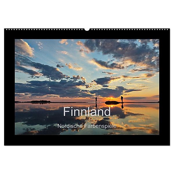Finnland - Nordische Farbenspiele (Wandkalender 2024 DIN A2 quer), CALVENDO Monatskalender, Andreas Bininda