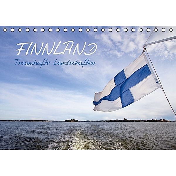 FINNLAND - Traumhafte Landschaften (CH - Version) (Tischkalender 2014 DIN A5 quer), Melanie Viola