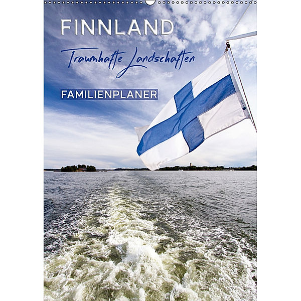 FINNLAND Traumhafte Landschaften / Familienplaner (Wandkalender 2019 DIN A2 hoch), Melanie Viola