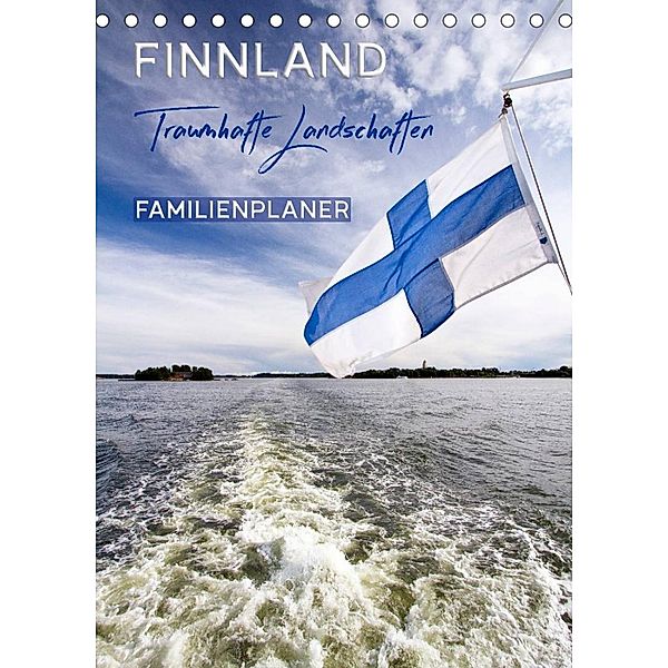 FINNLAND Traumhafte Landschaften / Familienplaner (Tischkalender 2023 DIN A5 hoch), Melanie Viola