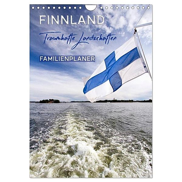 FINNLAND Traumhafte Landschaften / Familienplaner (Wandkalender 2024 DIN A4 hoch), CALVENDO Monatskalender, Melanie Viola