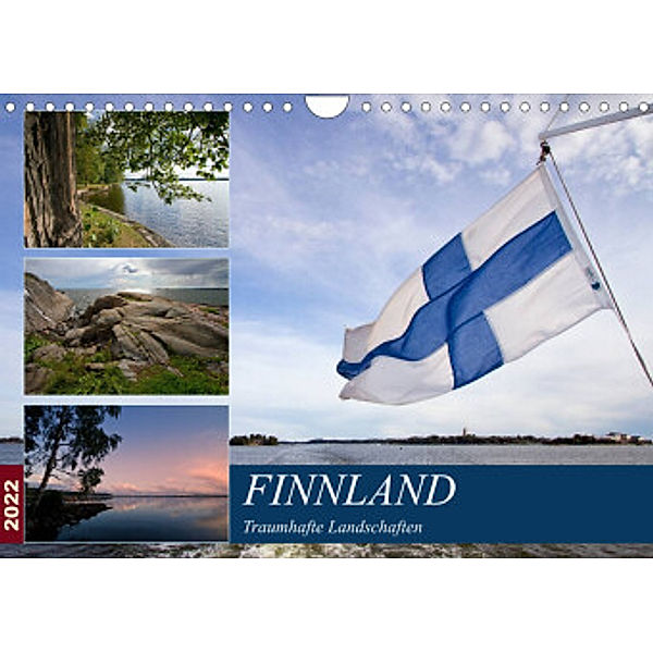 FINNLAND Traumhafte Landschaften (Wandkalender 2022 DIN A4 quer), Melanie Viola