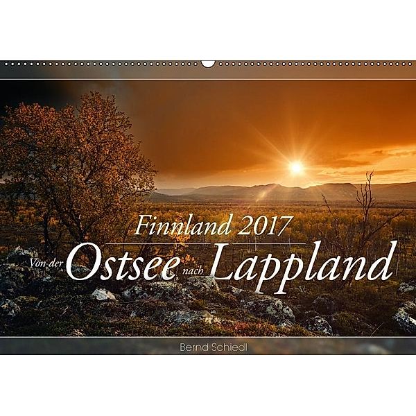 Finnland - Von der Ostsee nach Lappland (Wandkalender 2017 DIN A2 quer), Bernd Schiedl