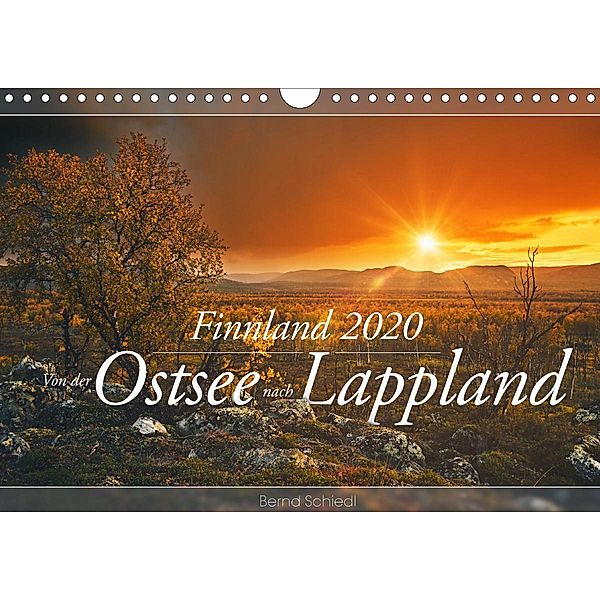 Finnland - Von der Ostsee nach Lappland (Wandkalender 2020 DIN A4 quer), Bernd Schiedl