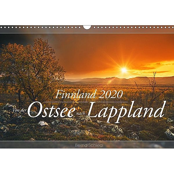 Finnland - Von der Ostsee nach Lappland (Wandkalender 2020 DIN A3 quer), Bernd Schiedl