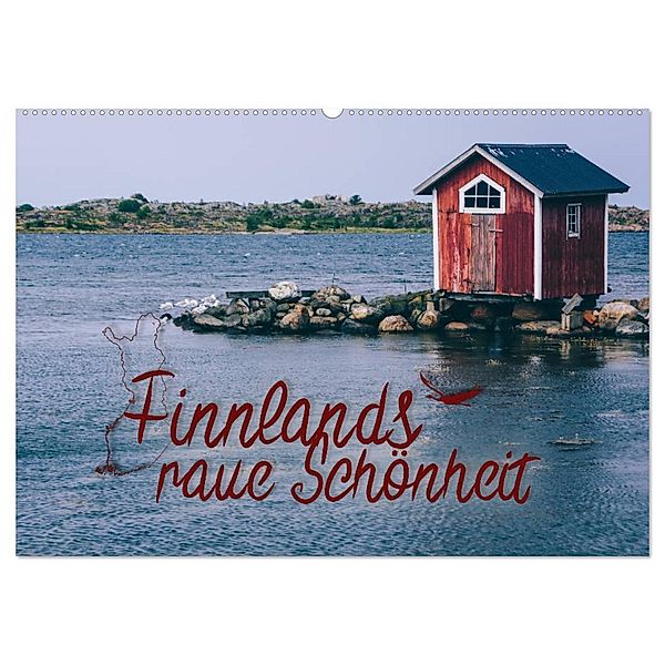 Finnlands raue Schönheit (Wandkalender 2024 DIN A2 quer), CALVENDO Monatskalender, Simeon Trefoil