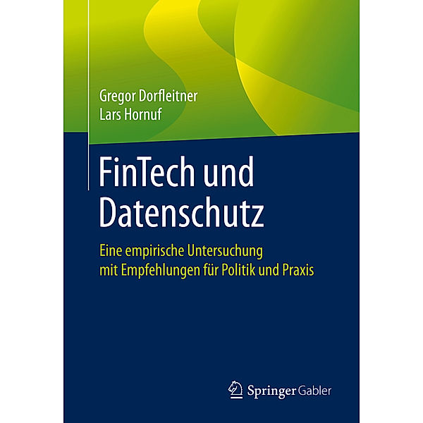 FinTech und Datenschutz, Gregor Dorfleitner, Lars Hornuf