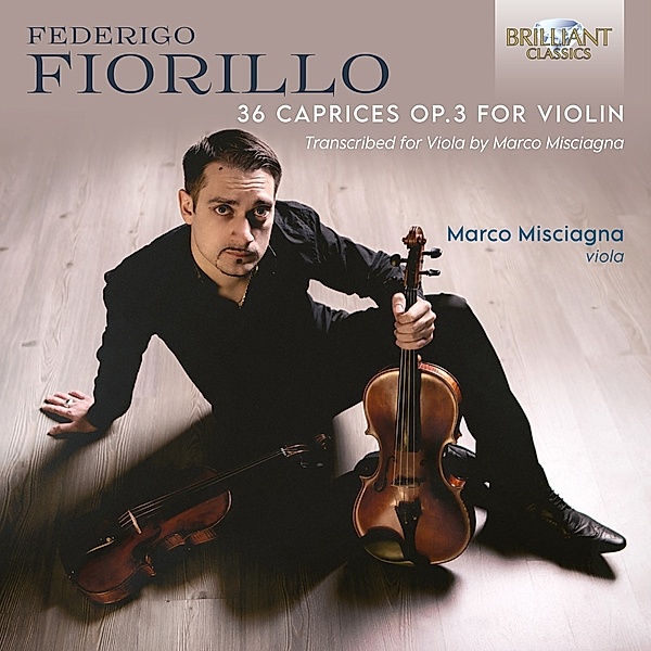 Fiorillo:36 Caprices Op.3 For Violin Transcribed, Marco Misciagna