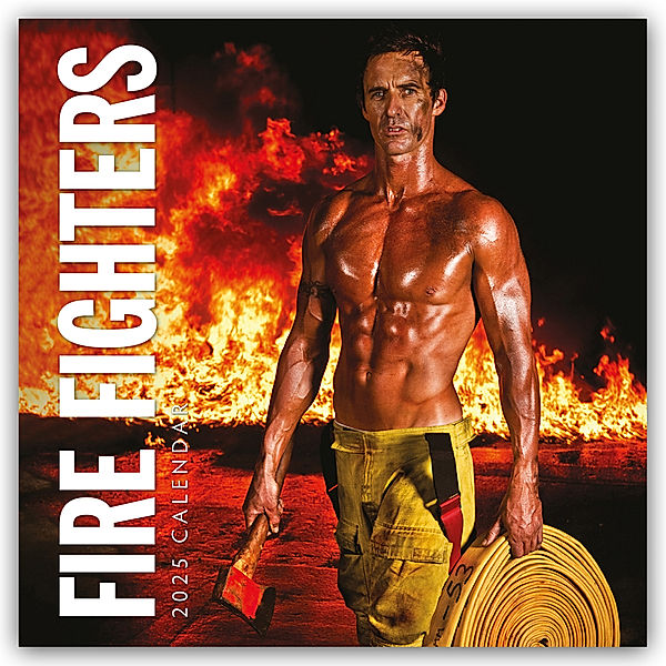 Fire Fighters - Feuerwehrmänner 2025 - 16-Monatskalender, Red Robin Publishing Ltd
