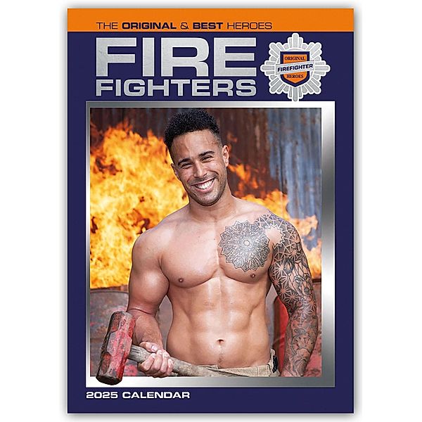 Fire Fighters - Feuerwehrmänner 2025 - A3-Posterkalender, Carousel