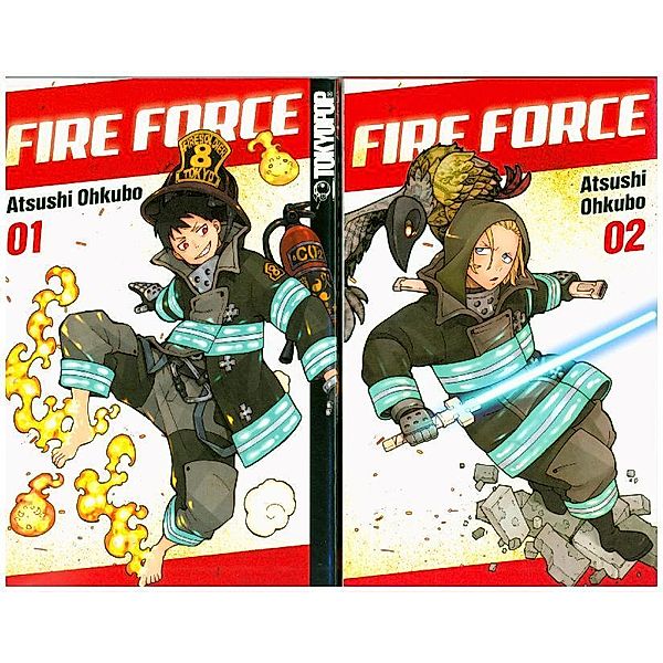 Fire Force / 1+2 / Fire Force Starter Pack, 2 Bde., Atsushi Ohkubo