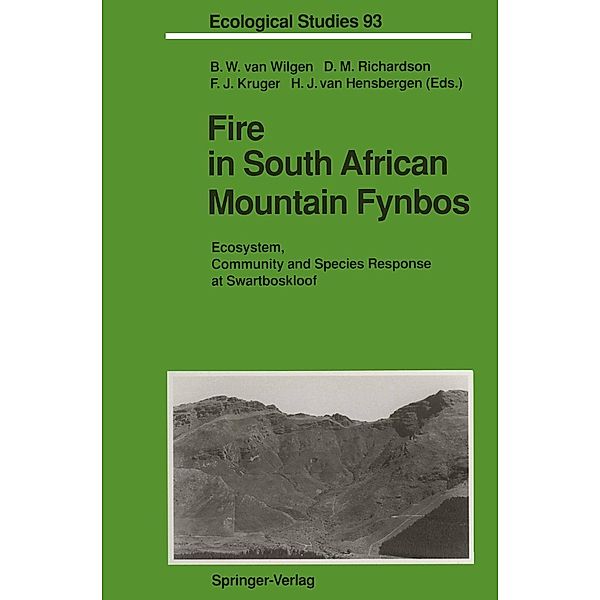 Fire in South African Mountain Fynbos / Ecological Studies Bd.93