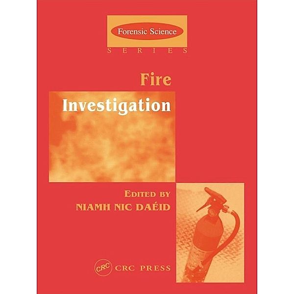 Fire Investigation, Niamh Nic Daeid