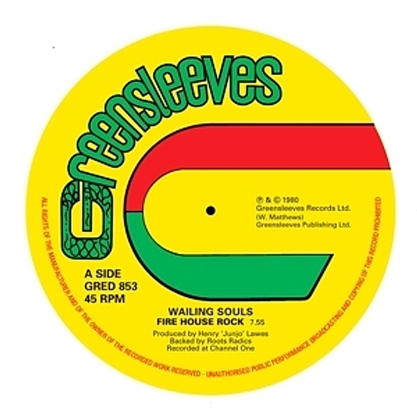 Firehouse Rock (Extended Mix), Wailing Souls