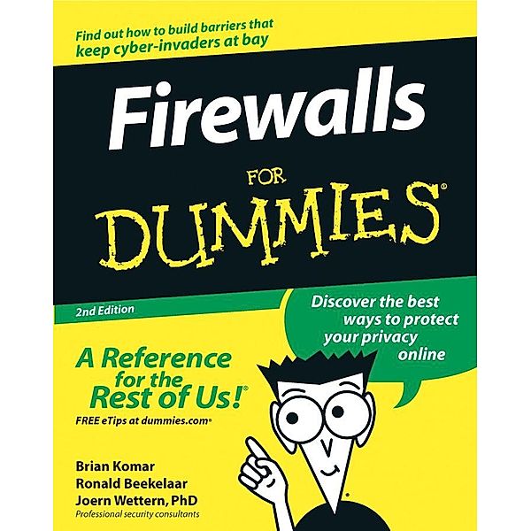 Firewalls For Dummies, Brian Komar, Ronald Beekelaar, Joern Wettern