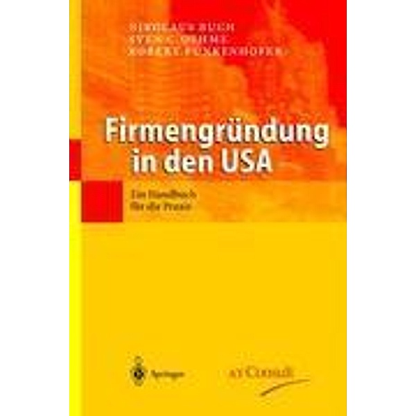 Firmengründung in den USA, Nikolaus Buch, Sven C. Oehme, Robert Punkenhofer