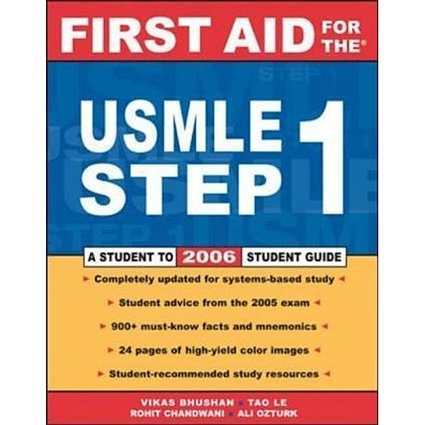 First Aid for the USMLE Step 1 2006