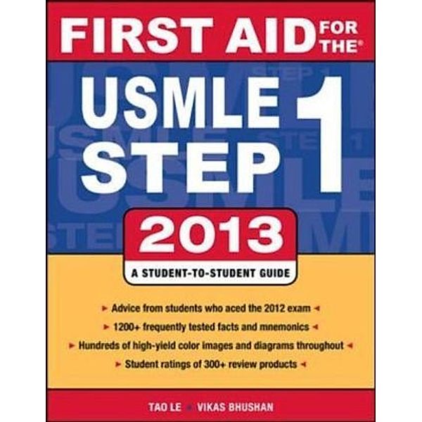 First Aid for the USMLE Step 1 2012, Tao Le