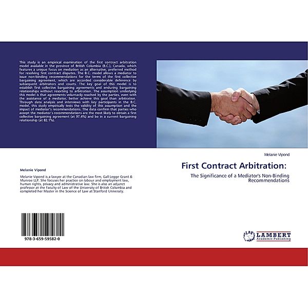 First Contract Arbitration:, Melanie Vipond