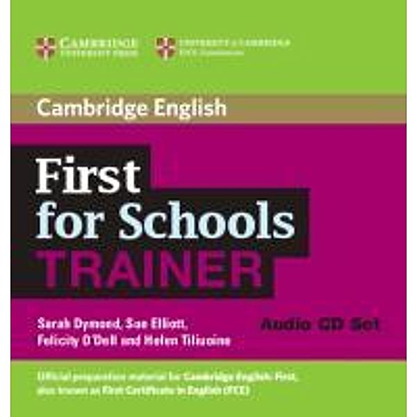 First for schools Trainer. 3 Audio CDs