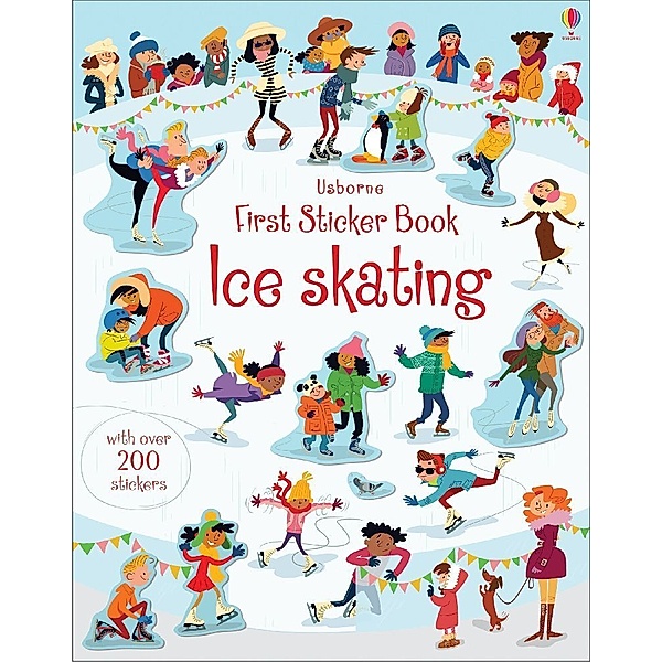 First Sticker Book Ice Skating, Jessica Greenwell
