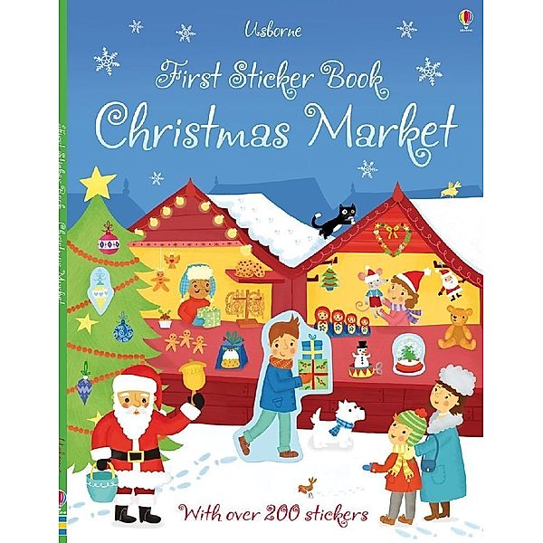 First Sticker Books / First Sticker Book Christmas Market, James Maclaine