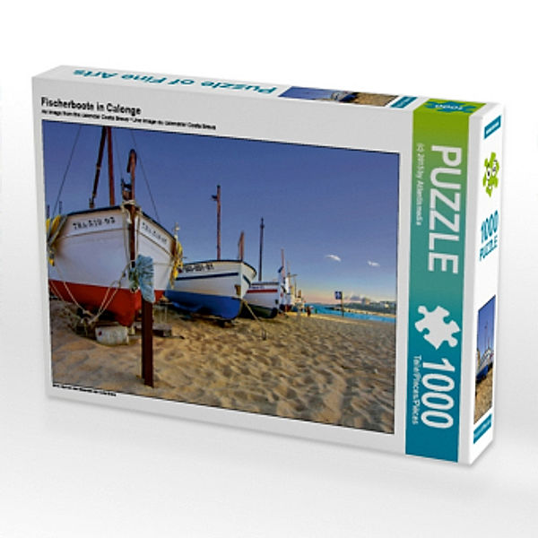 Fischerboote in Calonge (Puzzle), Atlantismedia