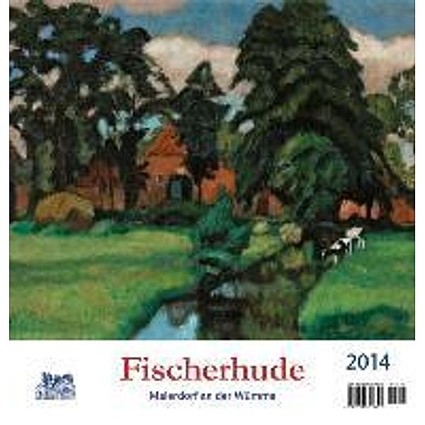 Fischerhude, Postkartenkalender (Kunstkalender) 2014