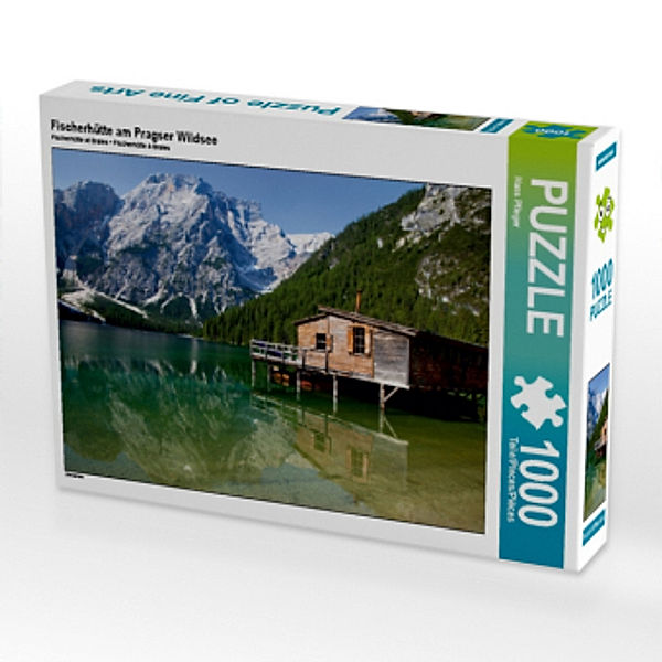 Fischerhütte am Pragser Wildsee (Puzzle), Hans Pfleger