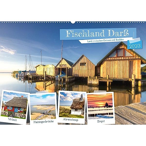 Fischland Darß, Land zwischen Ostsee und Bodden (Wandkalender 2023 DIN A2 quer), Tilo Grellmann Photography