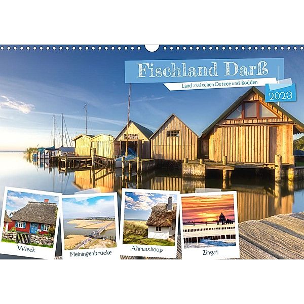 Fischland Darß, Land zwischen Ostsee und Bodden (Wandkalender 2023 DIN A3 quer), Tilo Grellmann Photography