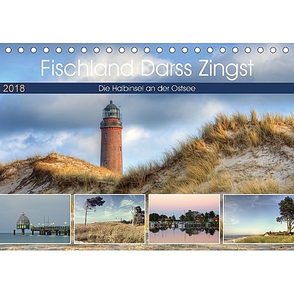 Fischland Darß Zingst - Die Halbinsel an der Ostsee (Tischkalender 2018 DIN A5 quer), Steffen Gierok