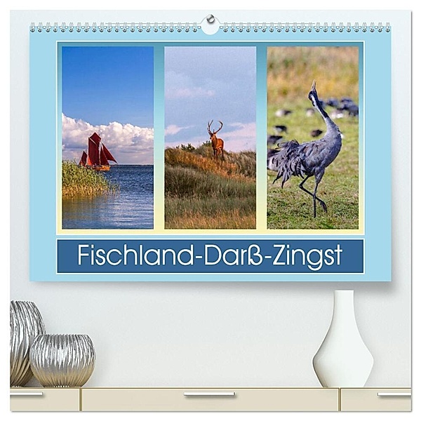 Fischland-Darß-Zingst (hochwertiger Premium Wandkalender 2024 DIN A2 quer), Kunstdruck in Hochglanz, Daniela Beyer (Moqui)