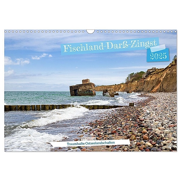 Fischland-Darss-Zingst - Traumhafte Ostseelandschaften (Wandkalender 2025 DIN A3 quer), CALVENDO Monatskalender, Calvendo, Thorsten Kleinfeld