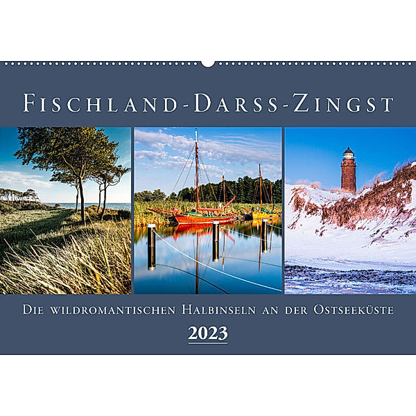 Fischland - Darß - Zingst (Wandkalender 2023 DIN A2 quer), Sascha Kilmer