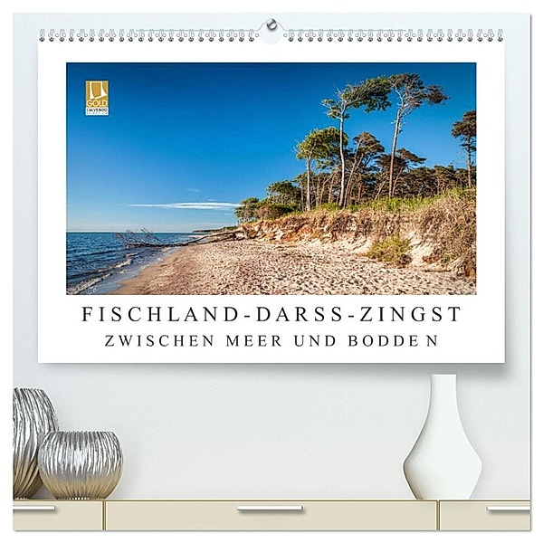 Fischland - Darss - Zingst: Zwischen Meer und Bodden (hochwertiger Premium Wandkalender 2024 DIN A2 quer), Kunstdruck in Hochglanz, Christian Müringer