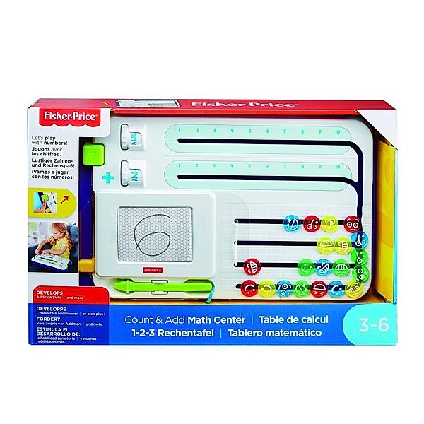 Fisher-Price 1-2-3 Rechentafel, Fisher-Price®