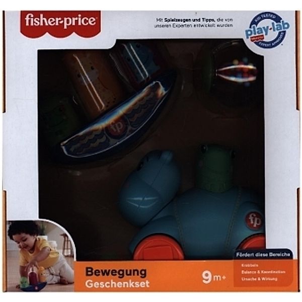 Fisher-Price Bewegung Geschenkset ab 9 M+ (D)