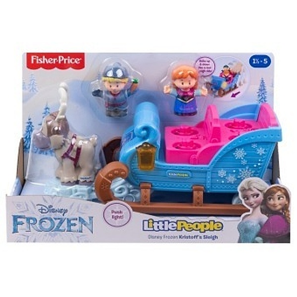 Fisher-Price Little People Disney's Frozen Kristoffs Schlitten