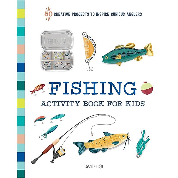 Fishing Activity Book for Kids, David Lisi