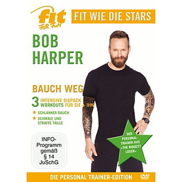 Fit for Fun - Fit wie die Stars: Bob Harper - Bauch weg, Bob Fit For Fun Stars-Harper