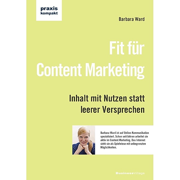 Fit für Content Marketing, Barbara Ward