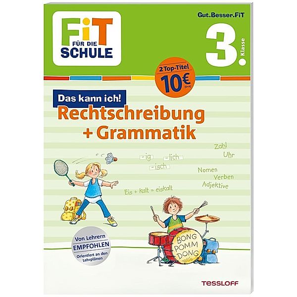 Fit für die Schule / Das kann ich! / FiT FÜR DIE SCHULE. Das kann ich! Rechtschreibung + Grammatik 3. Klasse, Sabine Helmchen, Andrea Essers