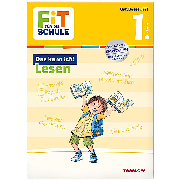 Fit für die Schule / Das kann ich! / FiT FÜR DIE SCHULE. Das kann ich! Lesen 1. Klasse, Andrea Tonte