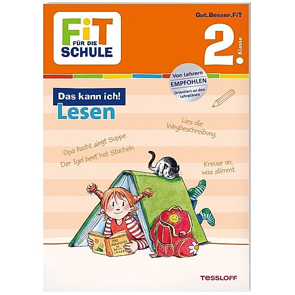 FiT FÜR DIE SCHULE. Das kann ich! Lesen 2. Klasse, Andrea Tonte